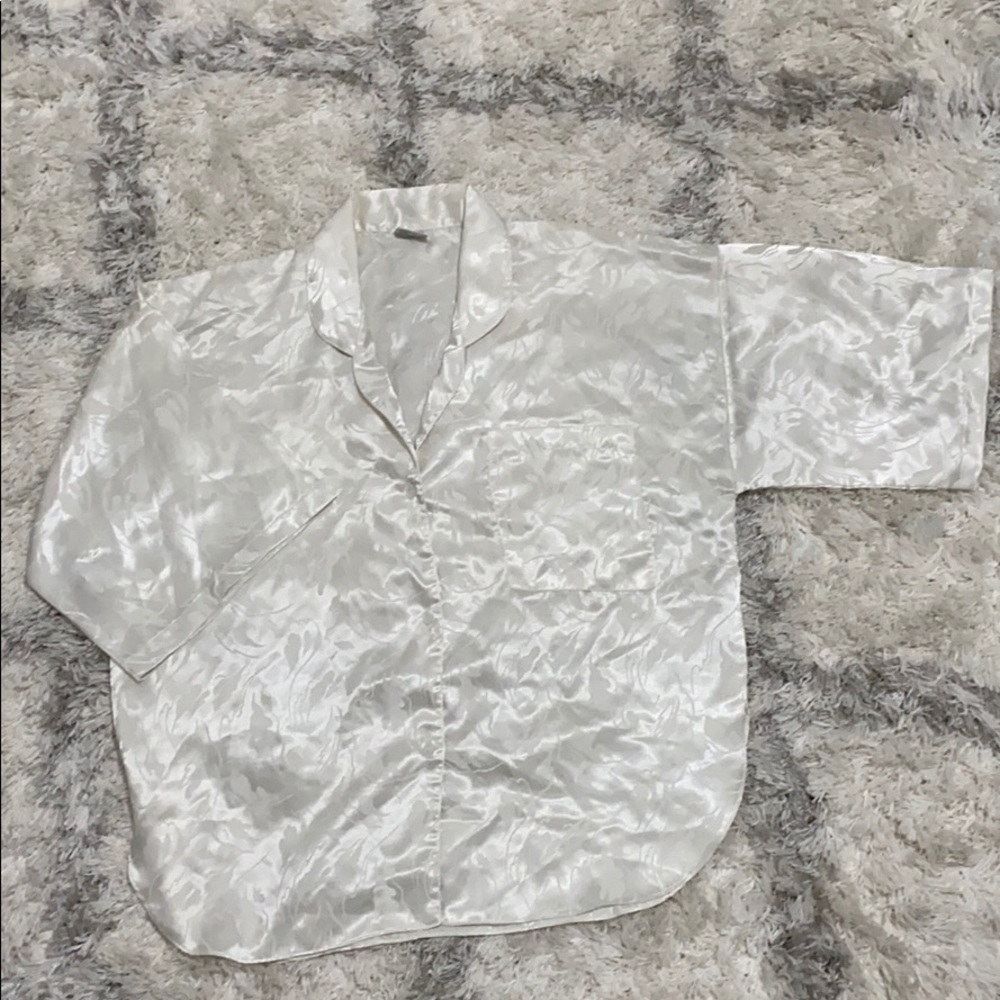 Vintage Satin Blouse